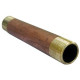 Larsen Supply Co 17-9501 Brass Nipple 3/4" x 6"