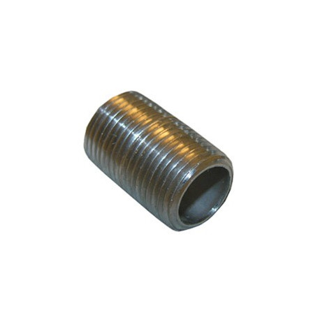Larsen Supply Co 32-1701 Close Stainless Steel Nipple 3/8"