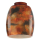 Westinghouse 81311 Handblown Fire Pit Glass Shade, 2-1/4"