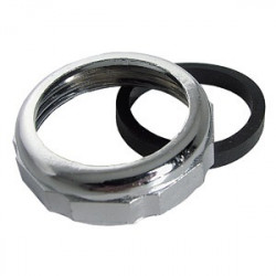 Larsen Supply Co 03-1819 Chrome Plated Slip Joint Nut Kit 1-1/4" x 1-1/4"