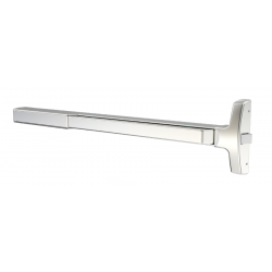Sargent PE8500 Narrow Stile Rim Exit Device w/ Gramercy Lever
