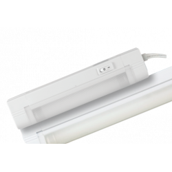 Jasco 10169 GE Under Cabinet Fluorescent Light Fixture, 23", White