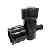 Flair-It 30892 1/2" x 1/2" FPT Black Pexlock Crimp Valve