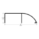 Pemko 205 Squareback Threshold