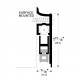 Pemko 412 Surface Mounted Automatic Door Bottom