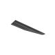 Pemko RR12 Rubber Ramp Miter Return, Length-12"