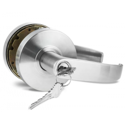 Vizilok C6FS-K Heavy Duty ADA Door Lock Entrance Lock & Lever with key
