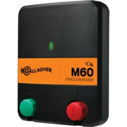 Gallagher G383414 M60 Mains Fence Energizer for Horse Fencing