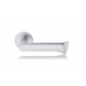 Abloy Sentry DH001 Aalto Door Handle Pair w/ 007 Plate, Material-Aluminum, Door Thickness-40 - 60 mm