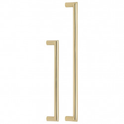 Omnia 9047P Ultima IV Modern Appliance/Door Pull, Solid Brass, 3/4" W