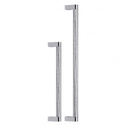 Omnia 9062P Ultima IV Modern Appliance/Door Pull, Solid Brass, 7/8" W