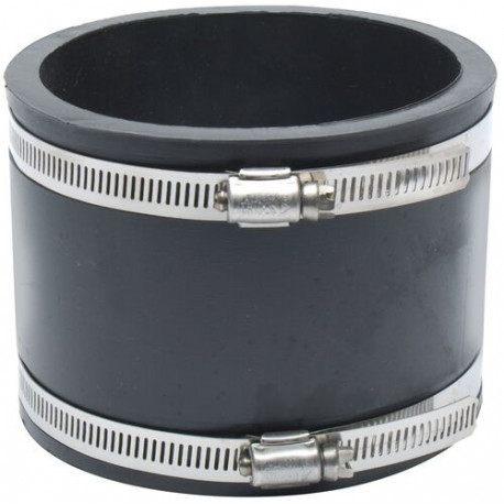 Fernco P1055 Flexible Coupling, Ductile Iron to Ductile Iron