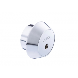 Abloy Sentry CY20 Exterior Oval Cylinder, Finish-Bright Chrome