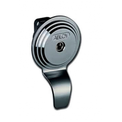Abloy Sentry CYL053 Cliq 1X Cylinder For Rim Lock, w/o Keys, Finnish-Type, Bright Chrome