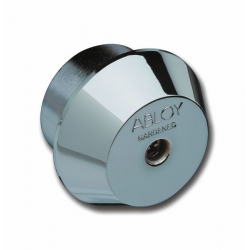 Abloy Sentry CYL054N Cliq 1X Cylinder w/o Keys, For Rim Lock, Finnish-Type, Bright Chrome