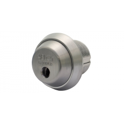 Abloy Sentry CYL402 Cliq 1" Mortise Cylinder w/o Keys, Brushed Chrome