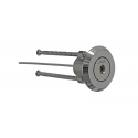 Abloy Sentry 5150 Cylinder For Key Deposit, Finish-Bright Chrome