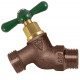 Arrowhead Brass 351LF No-kink Hose Bib, 3/4" Male Pipe Thread