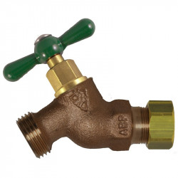 Arrowhead Brass 254CCLF 1/2" Compression Straight Hose Bib