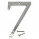 Hillman 84332 Distinctions Flush Mount House Number Nickel (4")