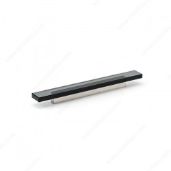 Richelieu MN2501V128V106 Contemporary Glass Pull