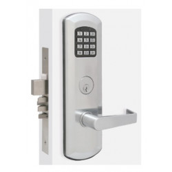 TownSteel Rejuvenator Series EKO29 e-Kontos-R Electronic Mortise Lock Retrofit, Privacy Function, Satin Chrome