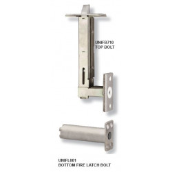 Cal-Royal UNIFB Universal FlushBolts Automatic & Self Latching for Wood and Metal Doors