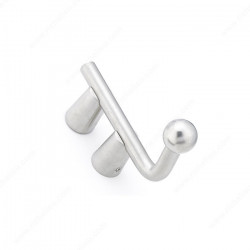 Richelieu 560003170 Modern Stainless Steel Hook