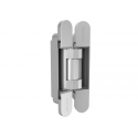 McKinney MK150 Concealed Hinge, 7-7/8" x 1-1/4", Finish-Satin Chrome