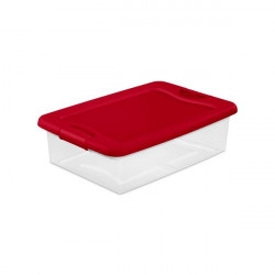 Sterilite 14966606 Latching Box, 32 Qt