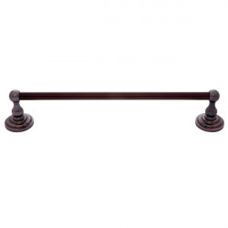 JVJ Hardware 24" Highland Series Towel Bar Set C/S, Composition Zamac