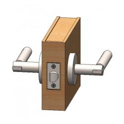 Linnea L02 Door Leverset