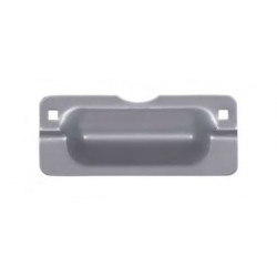 Value Brand DT100062 Latch Protection Plate For Cylindrical Lock On Out-Swinging Door, 2-3/4" x 7"