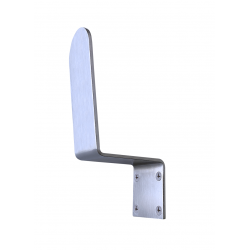 Value Brand DT101927 Hands-Free Arm-Pull, Upright, Microban, Satin Stainless Steel
