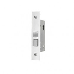 Merit 60002 Interior Mortise Lock w/ Merion Collection Lever, 2-1/4" Vertical Spacing, Lever High