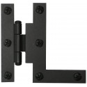 Acorn AH4BQ 3"HL Smooth Iron 3/8" Offset Cabinet Hinge (Pair)