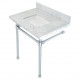 Kingston Brass KVPB30M8SQ Console Sink, Marble White, 30"