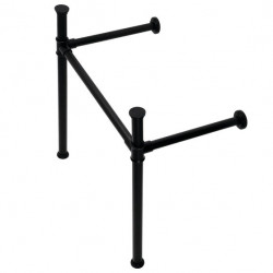 Kingston Brass VPB3308 Stainless Steel Console Sink Legs
