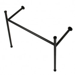 Kingston Brass VPB3917 Stainless Steel Console Sink Legs