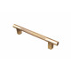 Salo Art Design LON Firenza Brass London Pull, Finish - Brushed Antique Brass