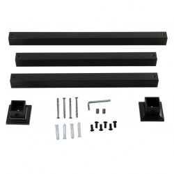 Kingston Brass VPB3322SQ Console Sink Leg Wall Support