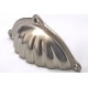 Cal Crystal C1830 Solid Brass Bin Pull, Scalloped, Size-100 mm