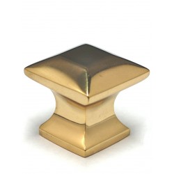 Cal Crystal VB-169 Vintage Brass Collection 1¬" Mission Knob