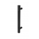 Rockwood RM1701 Small Knurled Straight Pull for Cabinets w/Flat Ends