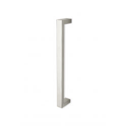 Rockwood RM4265 SkewTek Stainless Steel Straight Door Pull w/ Rectangular Mitered Posts