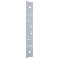 Don-Jo HR-110 Hinge Reinforcements, Raw Steel Finish