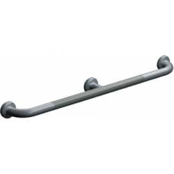 ASI 10-3702 Snap Flange Straight Grab Bar w/ Intermediate (1-1/4" Outer Diameter)