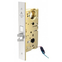 Accurate Lock & Hardware M8700E/M8800E Motor Drive Narrow Backset Electrified Mortise Lock