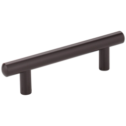 Jeffrey Alexander 146ORB Key Largo Cabinet Bar Pull, Finish-Dark Bronze