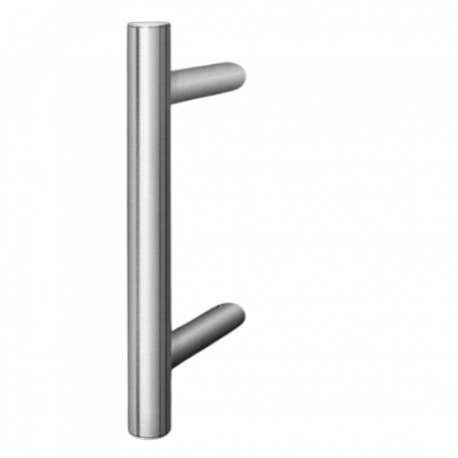 Karcher Design ES3G 1-1/4" Offset Pull Handle, Satin Stainless Steel